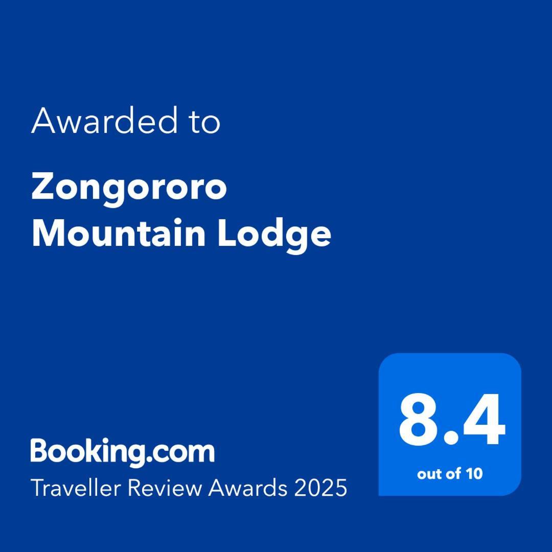 Zongororo Mountain Lodge Waterval-Onder Eksteriør bilde